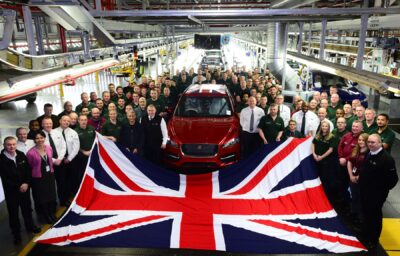 ジャガー・ランドローバー、 2年連続で英国最大の自動車メーカーに