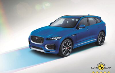 ジャガー「F-PACE」 ユーロNCAP安全性評価で5つ星獲得