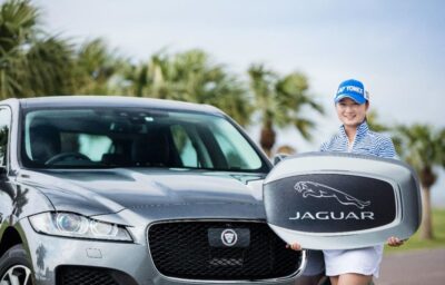 ジャガー新ブランド・アンバサダーに女子プロゴルファー・森田遥選手就任